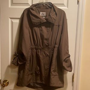 Olive green LAL Fall Stylish Jacket Large